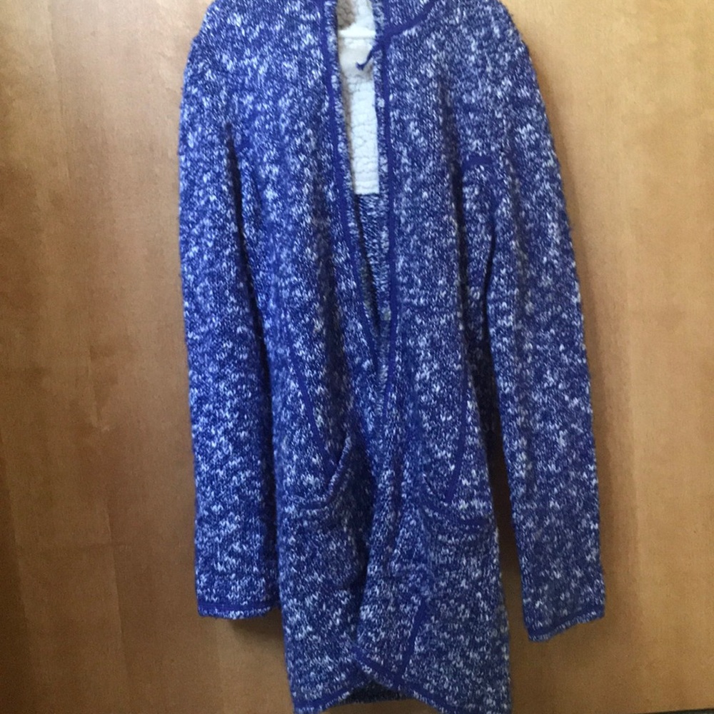 Soybu long hooded jacket